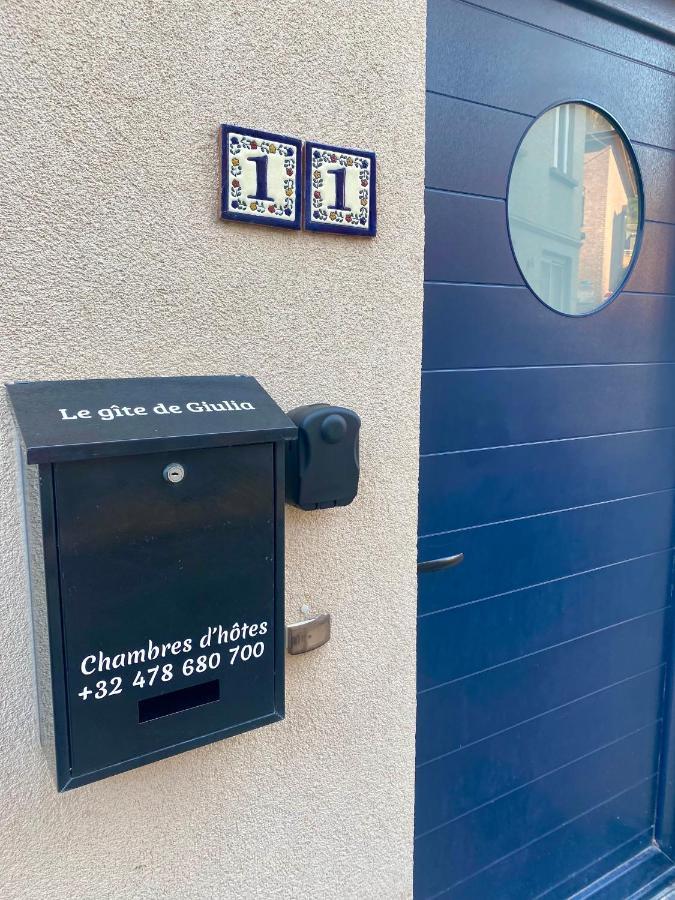 Le Gite De Giulia Dinant Bagian luar foto